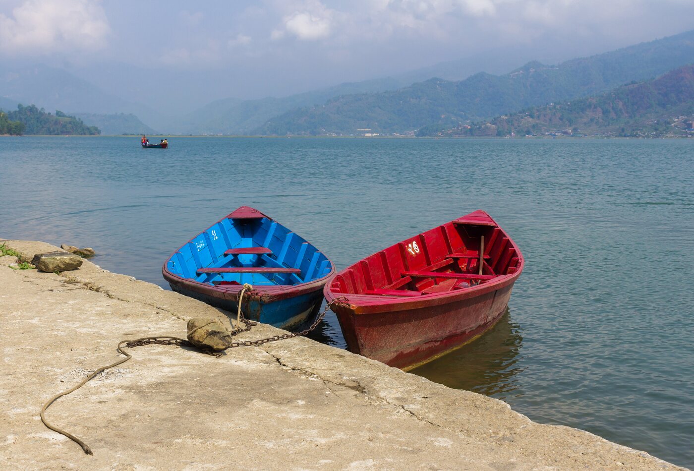Pokhara Phewa Lake Nepal