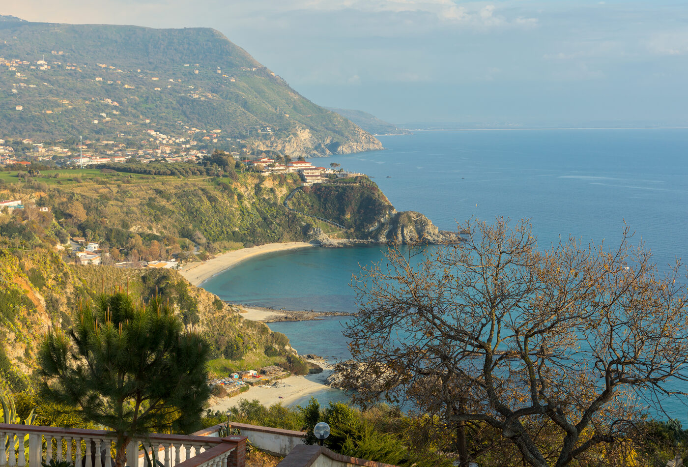 Capo Vaticano как база для моря рядом с Tropea