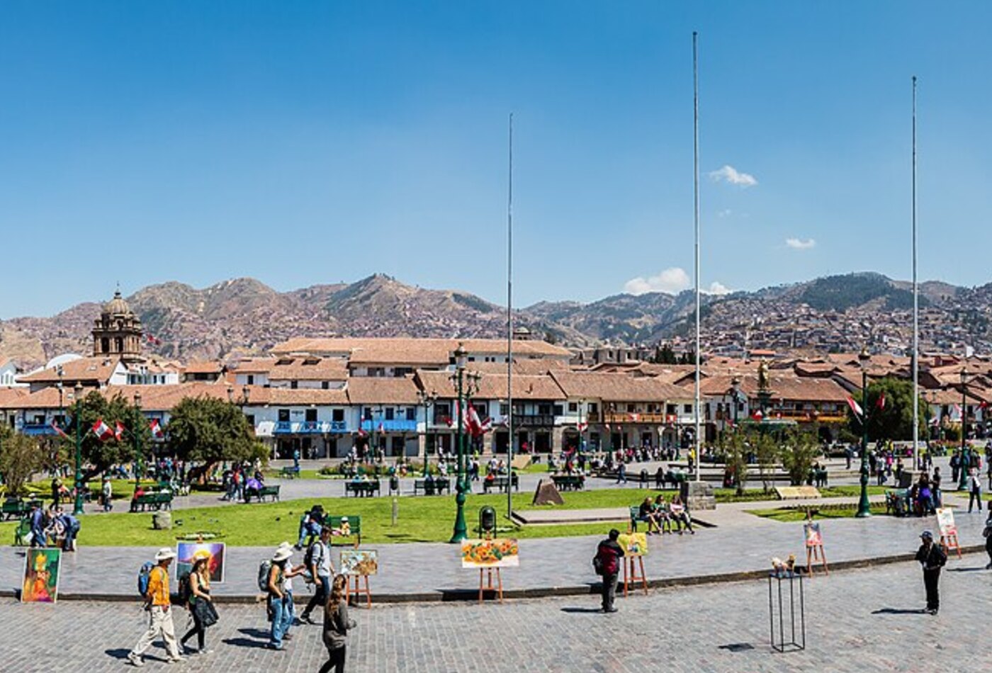 Cusco Peru Plaza